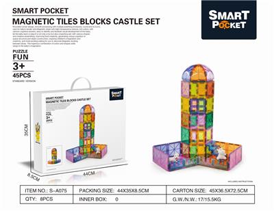 彩窗磁力片城堡45PCS - OBL890519