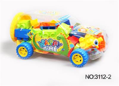 Automobile puzzle building blocks - OBL890622