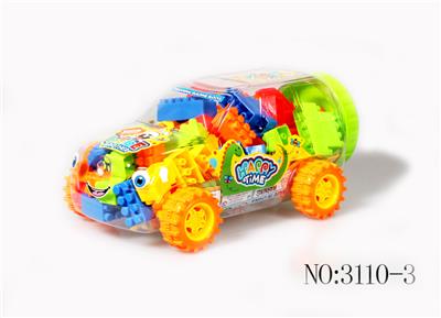 Puzzle building blocks for small off-road vehicles - OBL890628