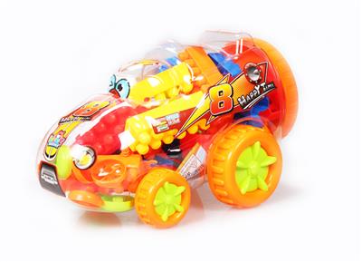 Q version f1 racing puzzle building blocks - OBL890633