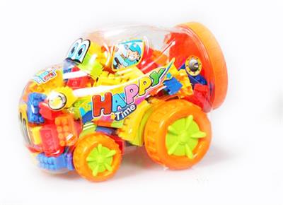 Puzzle building blocks of beetle car version q - OBL890636