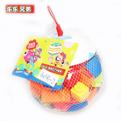 Football puzzle building blocks - OBL890641