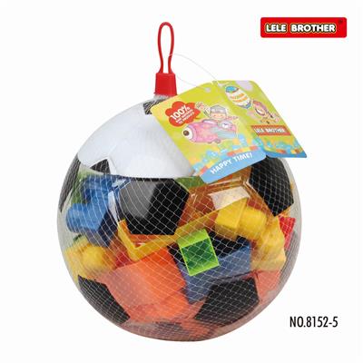 Big football puzzle building blocks - OBL890645