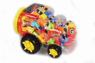 Engineering series - locomotive puzzle building blocks - OBL890691