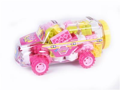 Girls series - educational building blocks for lieutenant colonel’s car - OBL890698