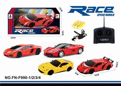 1:24闪灯仿真跑车 - OBL890758