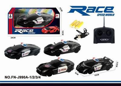 1:24闪灯仿真毒药警车 - OBL890759