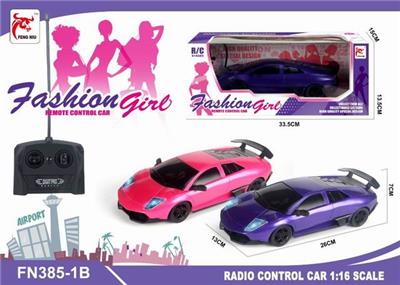 1:16 遥控灯光仿真车 - OBL890808