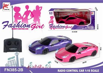 1:16 遥控灯光仿真车 - OBL890809