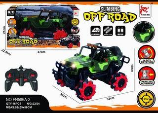 四驱漂移特技开门迷彩吉普车 - OBL890833