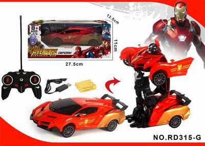 1：16钢铁侠一键变型车 - OBL890890