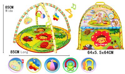 BABY GYM RACK CARPET (INSECT) WITH MUSIC - OBL890927