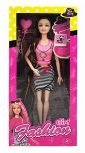 11.5-INCH REAL BODY 9-JOINT LONG BRAIDED BARBIE - OBL891218