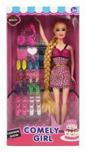 11.5 INCH LONG BRAIDED BARBIE - OBL891227