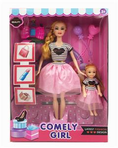 11.5-INCH REAL PARENT-CHILD BARBIE - OBL891229