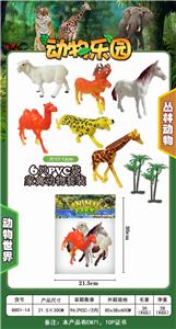 PACKAGE OF 6 SIMULATED POULTRY ANIMALS - OBL891376