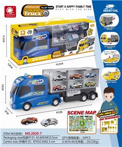 ELECTRIC INERTIAL BLUE TRUCK - OBL891397