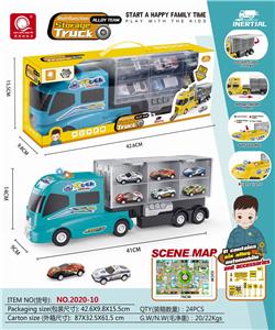 ELECTRIC INERTIAL LIGHT BLUE TRUCK - OBL891400