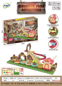 DINOSAUR LADDER PARADISE WITH ELECTRIC GEARS - OBL891622