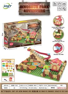 ELECTRIC GEAR HUNDREDS OF MULTI-PIECE DINOSAUR CLIMBING LADDER BIG PARADISE - OBL891624