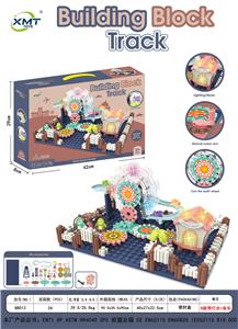 ELECTRIC GEAR CHANGING, ASSEMBLING FERRIS WHEEL, TRAIN SLIDE PARADISE - OBL891633