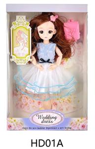 12 INCH SOLID ACTIVE JOINT 3D EYE FASHION GIRL - OBL892279