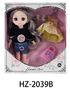 6-INCH SOLID ACTIVE JOINT 3D EYE FASHION GIRL - OBL892281