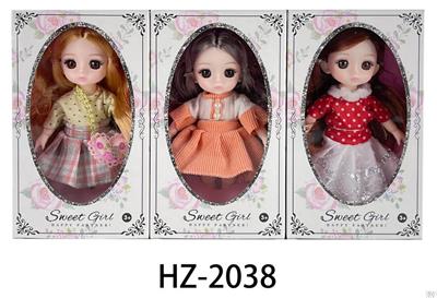 6-INCH SOLID ACTIVE JOINT 3D EYE FASHION GIRL - OBL892282