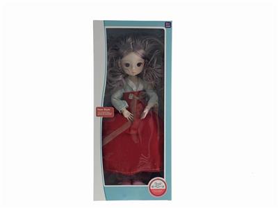 12 INCH SOLID MOVABLE JOINT FASHION ROLIMER BEAD HEAD - OBL892303