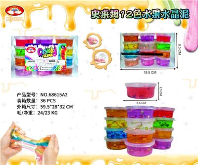 SLIM 12 COLOR FRUIT CRYSTAL MUD - OBL892321