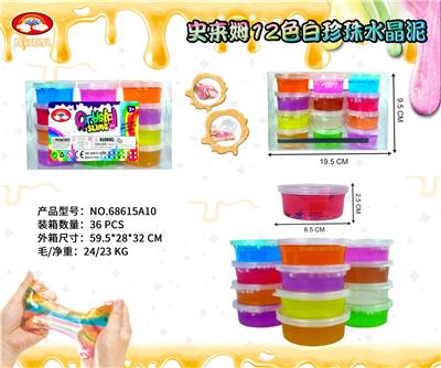 SLIM 12 COLOR WHITE PEARL CRYSTAL MUD - OBL892329
