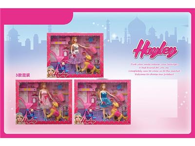 HAYLEY IS GREEDY FOR HER DOG BARBIE - OBL892406