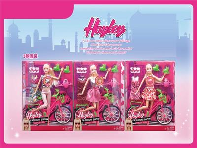 HAILI FASHION BIKE BARBIE LIGHTING MUSIC - OBL892407