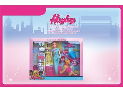 HALEY FASHION DOG DOCTOR BARBIE - OBL892425