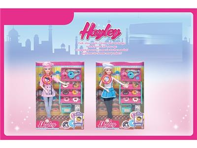 HAYLEY DONUTS SALESMAN BARBIE - OBL892435