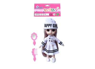 6-INCH SOLID BODY 13 JOINTS 3D REAL EYES DELICATE LITTLE LORI - OBL892503