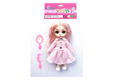 6-INCH SOLID BODY 13 JOINTS 3D REAL EYES DELICATE LITTLE LORI - OBL892504