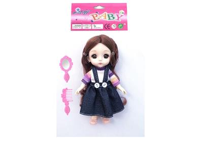 6-INCH SOLID BODY 13 JOINTS 3D REAL EYES DELICATE LITTLE LORI - OBL892505