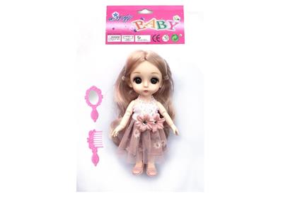 6-INCH SOLID BODY 13 JOINTS 3D REAL EYES DELICATE LITTLE LORI - OBL892506