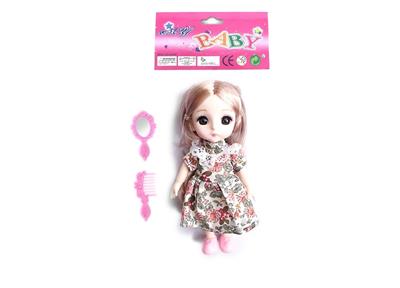 6-INCH SOLID BODY 13 JOINTS 3D REAL EYES DELICATE LITTLE LORI - OBL892509