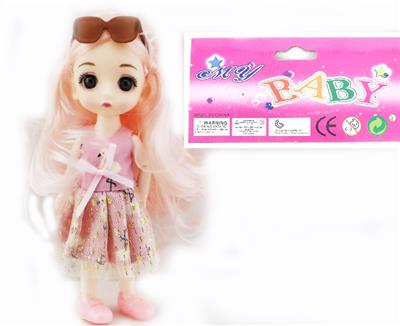 6-INCH SOLID BODY 13 JOINTS 3D REAL EYES DELICATE LITTLE LORI - OBL892510