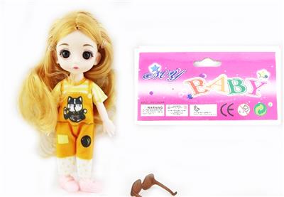 6-INCH SOLID BODY 13 JOINTS 3D REAL EYES DELICATE LITTLE LORI - OBL892512