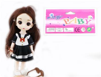 6-INCH SOLID BODY 13 JOINTS 3D REAL EYES DELICATE LITTLE LORI - OBL892516