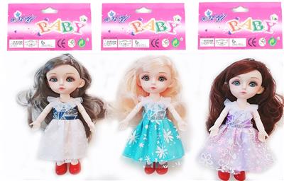 6-INCH SOLID BODY 13 JOINTS 3D REAL EYES DELICATE LITTLE LORI - OBL892523