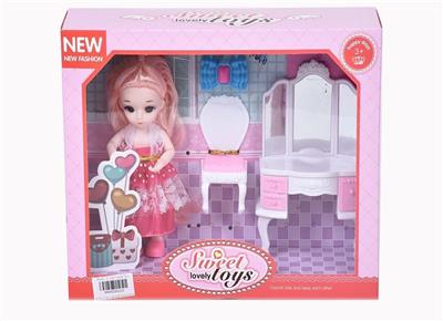 6-INCH SOLID BODY 13 JOINTS 3D REAL EYES DELICATE LITTLE LORI - OBL892539