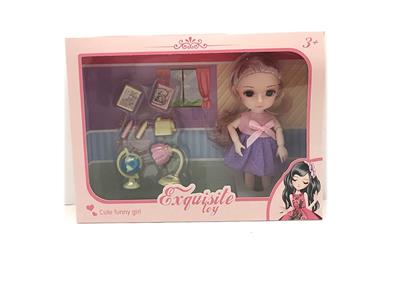 6-INCH SOLID BODY 13 JOINTS 3D REAL EYES DELICATE LITTLE LORI - OBL892545