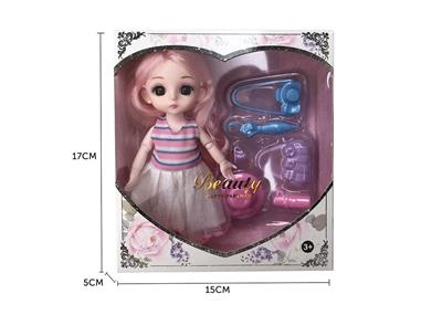 6-INCH SOLID BODY 13 JOINTS 3D REAL EYES DELICATE LITTLE LORI - OBL892560