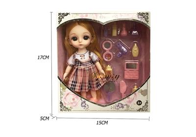 6-INCH SOLID BODY 13 JOINTS 3D REAL EYES DELICATE LITTLE LORI - OBL892562