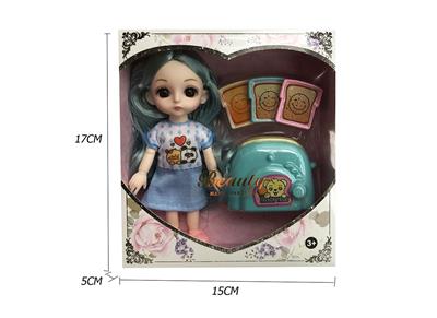 6-INCH SOLID BODY 13 JOINTS 3D REAL EYES DELICATE LITTLE LORI - OBL892563
