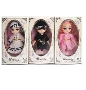 6-INCH SOLID BODY 13 JOINTS 3D REAL EYES DELICATE LITTLE LORI - OBL892568